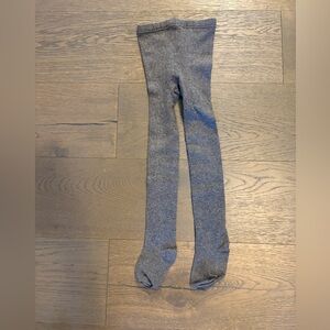 Gap gray stretchy girls tights sz 6/7 EUC worn once ret $42